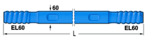 Black Diamond Drilling Surface Drilling EL60 Extension Rod EL60 Round60 EL60