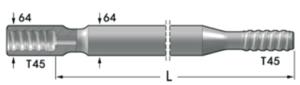 Black-Diamond-Drilling-Surface-Drilling-T45-Guide-tube