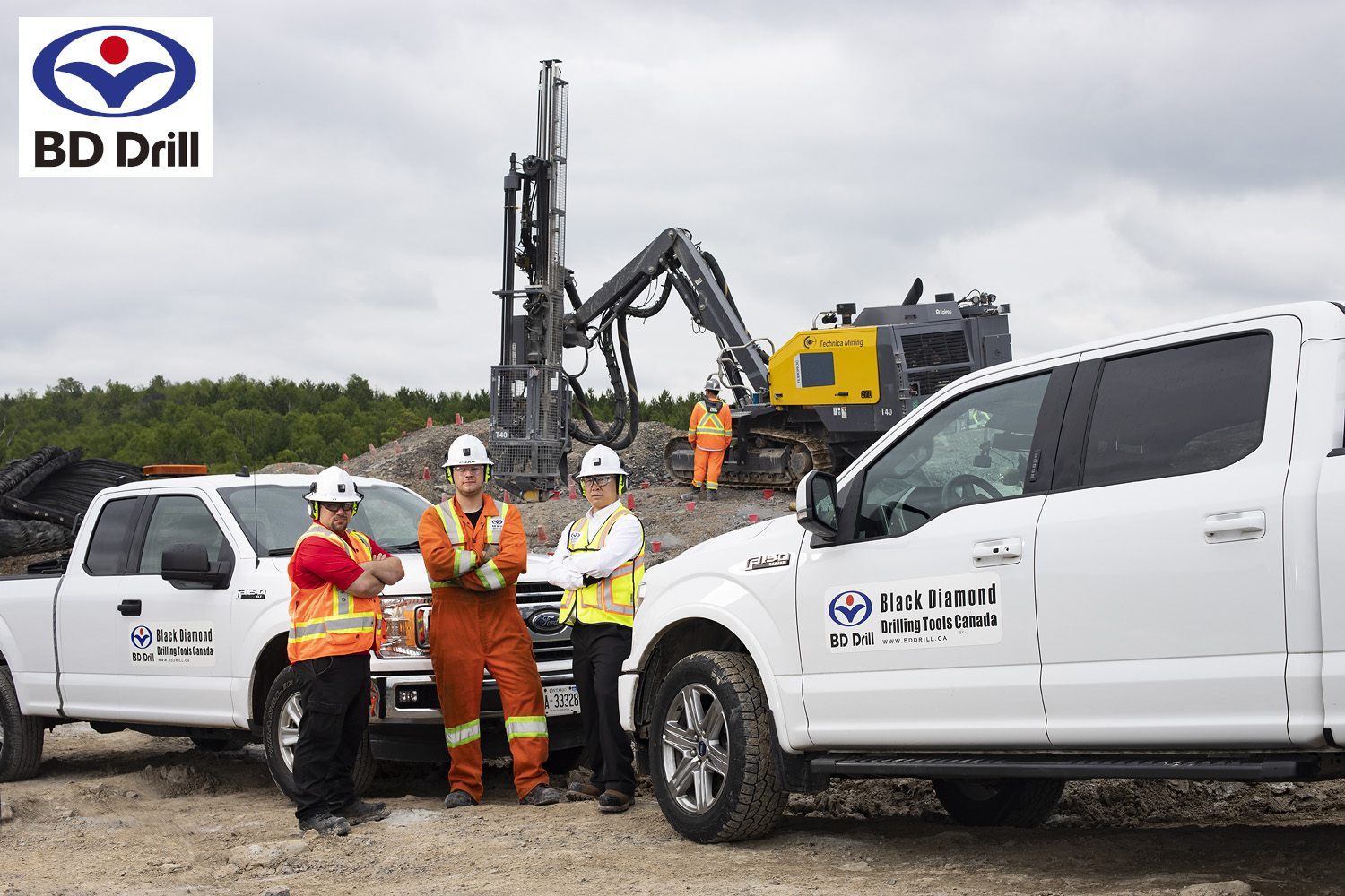 Black Diamond Drilling Surface Top Hammer Drilling Tools