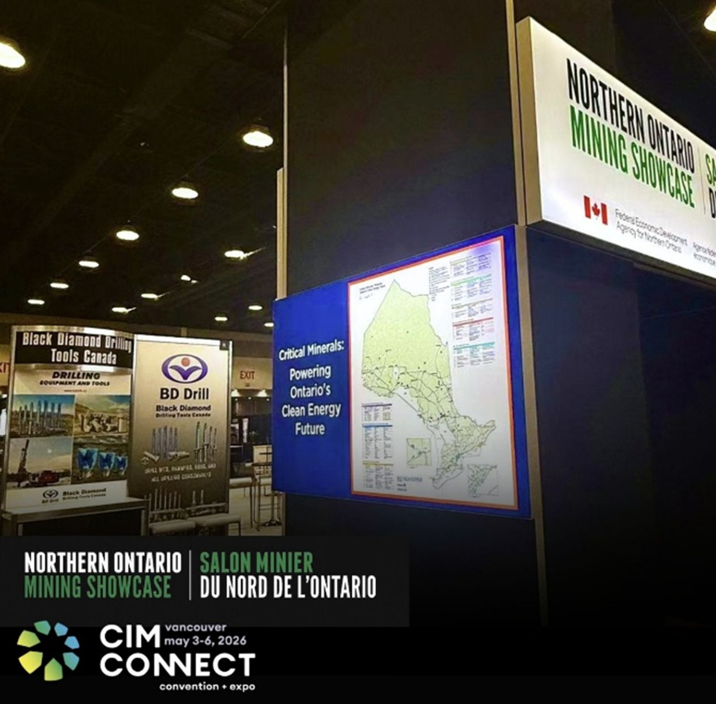 Black Diamond Drilling Tools Canada exhibits at the 2026 CIM Connect Convention