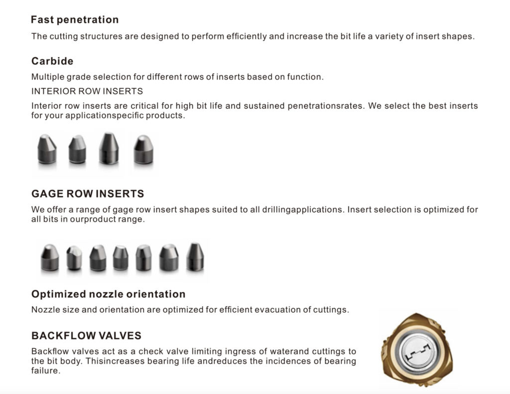 Rotary Drilling Tools Black Diamond Drilling Canada