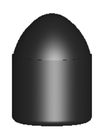 Black Diamond Drilling Semi-Ballistic Cemented Carbide Button